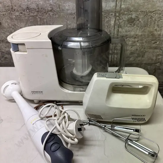 Kenwood Electronic Food processor, Hand Beater & Blender