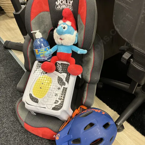 Jolly Jumper Car Seat (Mfg20170301 Exp20270301), Bike Helmet, Kids Stools Etc