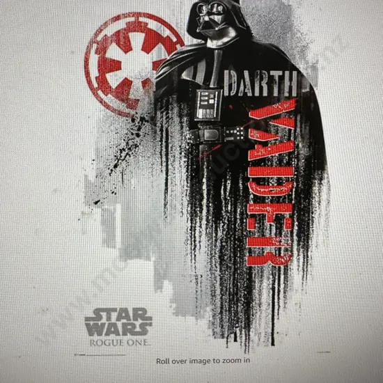 Star Wars Rogue One Vader Grunge Poster