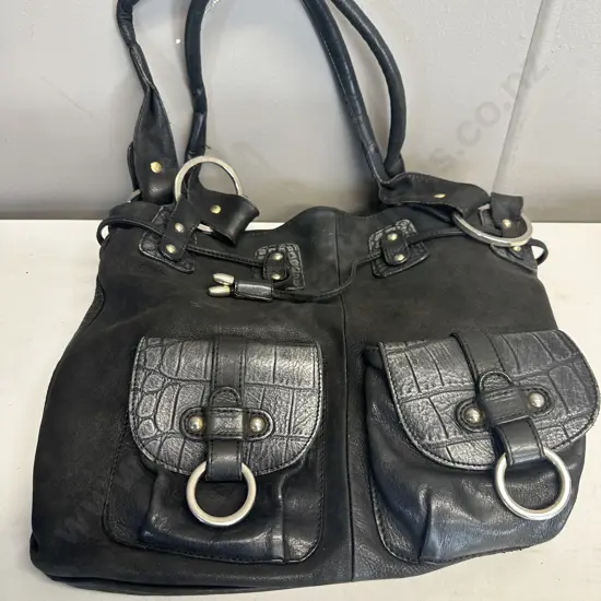 Italian Black Handbag
