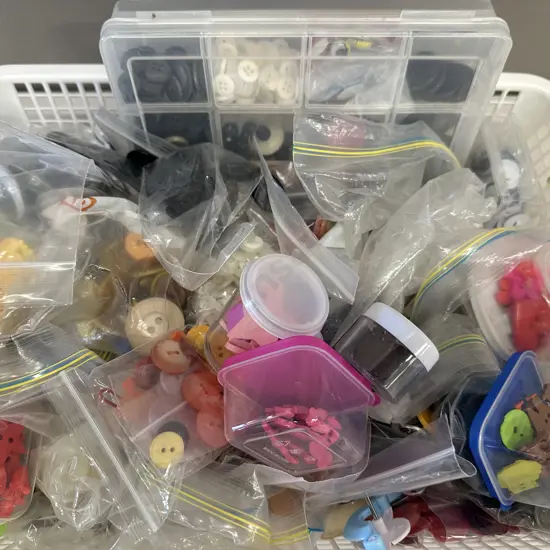 Large Assortment of Buttons