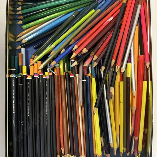 Large Selection of Coloured Pencils