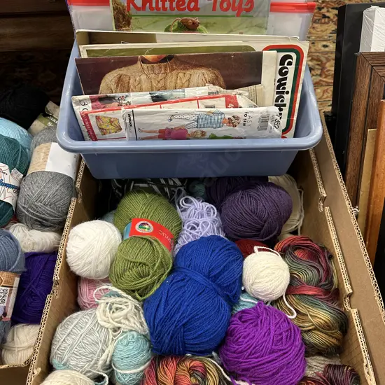 Box of Wool & Patterns