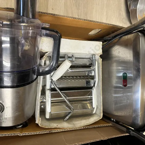 Nood Pasta Maker, Russell Hobbs Food Processor, Adesso Panini Maker