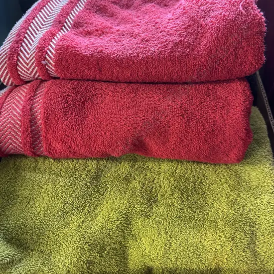 Box Lot of Towels