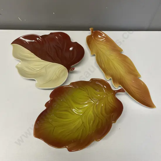 Carltonware Leaf Plates