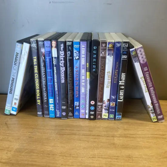 Lot of 17 DVD's