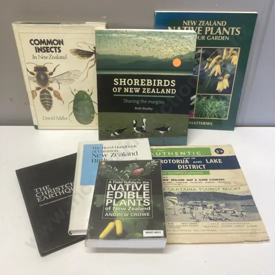 Lot of New Zealand Books