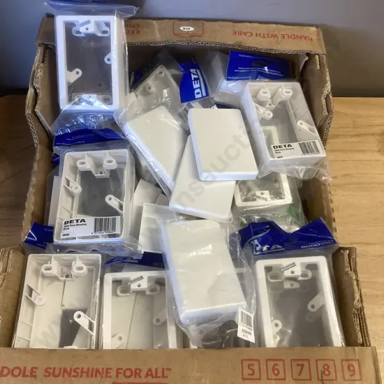 Box Lot Mounting Blocks, Covers Etc