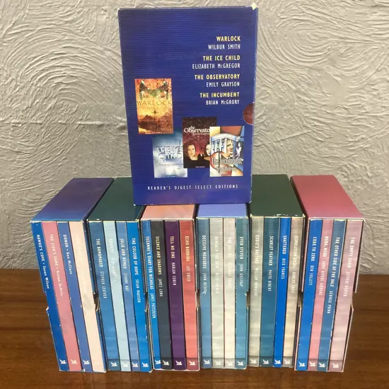 Lot of 7 x Readers Digest Select Editions (4 Book Box Set)