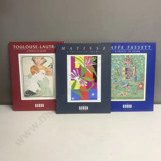 Lot of 3 'Prints To Frame' (All Incomplete)