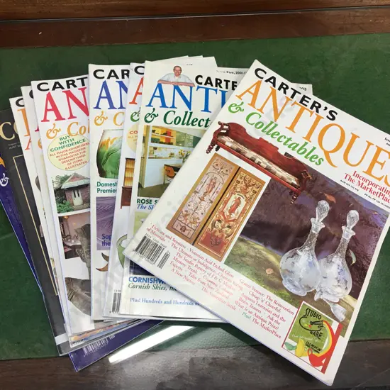 Selection Of Antique & Collectables Magazines Including Carters (Sold with 0045)