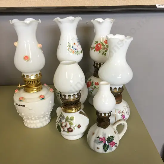 Lot of Small Oil Lamps