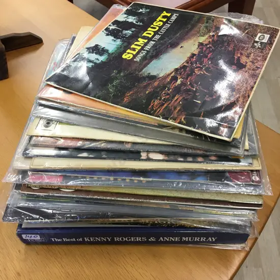 Selection Of LPs Including Freddy Fender, Charlie Pride Etc