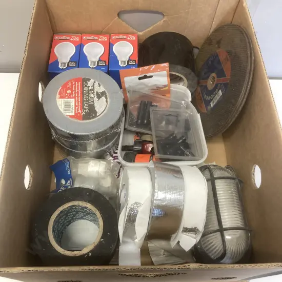 Box Tapes, Bulbs Etc