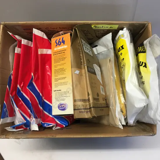 Selection Of Vacuum Bags Including Bosch, Electolux Etc