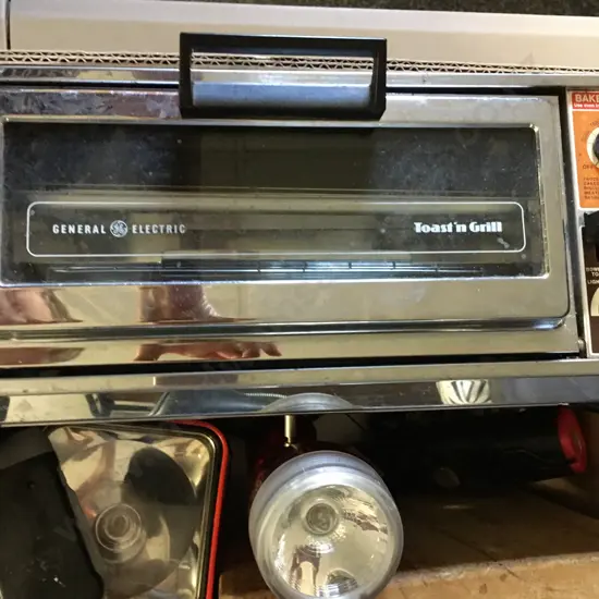 Vintage Items Including Toast n Grill, Torches Etc