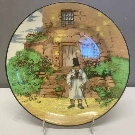 A Royal Doulton Gaffers D 4210 Plate, 24cm