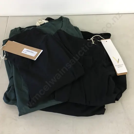 New Ladies Assorted Bamboo Body Clothing Size S