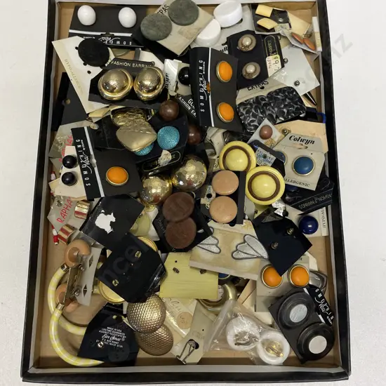 Large Assortment of Costume Earrings