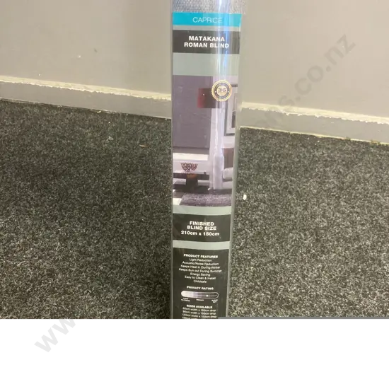 Caprice Matakana Roman Blind 210 x 150cm