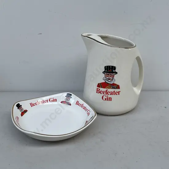 Wade Beefeater Gin Jug H15cm and Dish