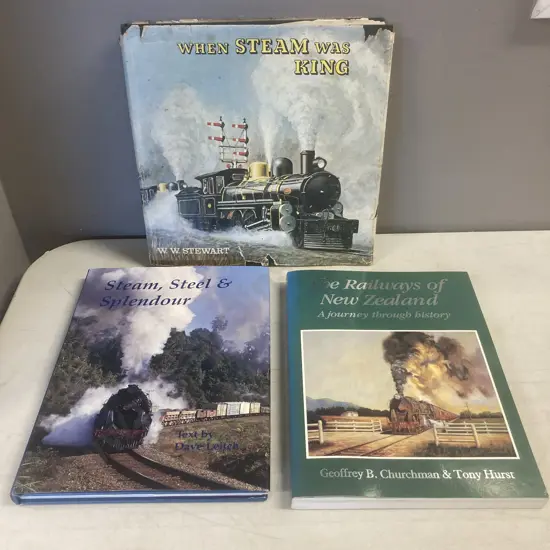 When Steam Was King W.W. Stewart, Steam, Steel & Splendour, The Railways of New Zealand