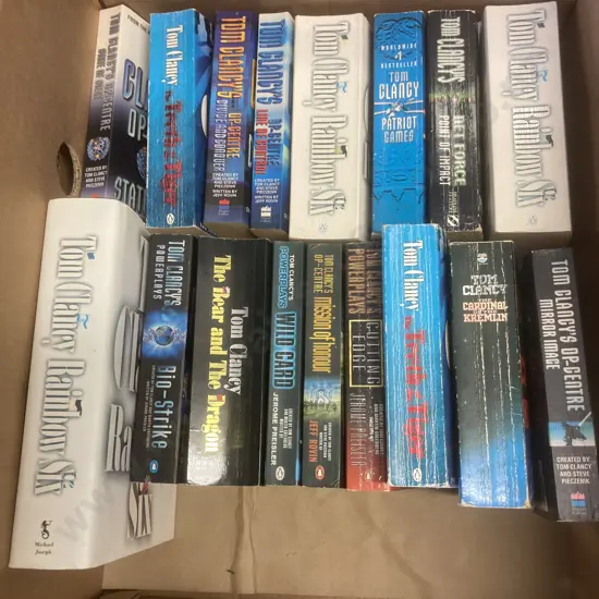 Tom Clancy Books x 17