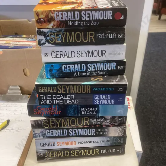 Gerald Seymour Books x 11
