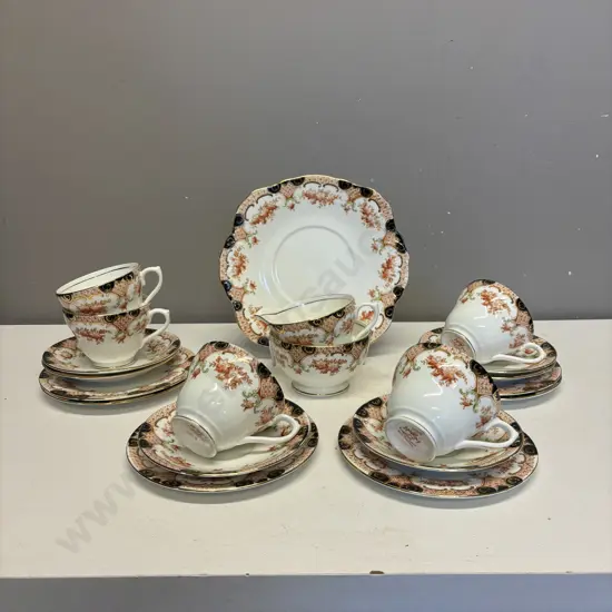 Sutherland China Imari Teaset