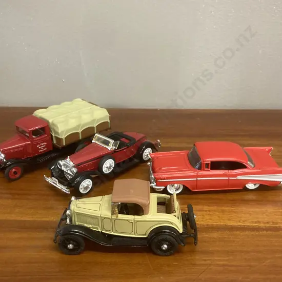 ERTL USA Diecast Models x 4