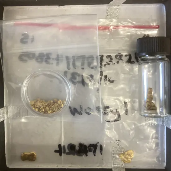 Selection of Gold Nuggets & Flakes