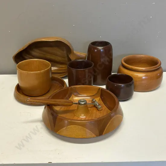 Large Assortment of Woodenware
