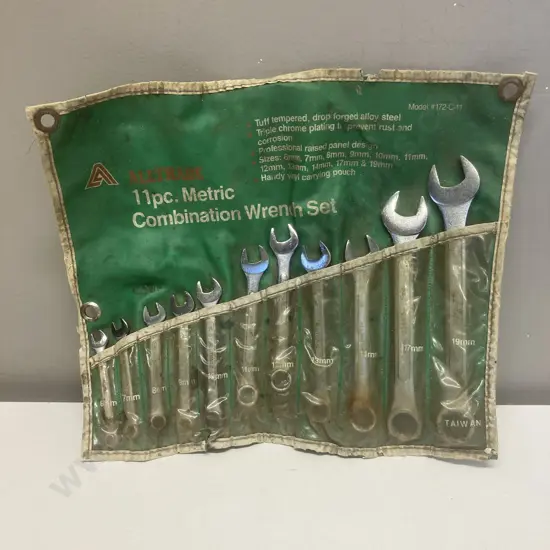 AllTrade 11 Pce. Metric Combination Wrench Set