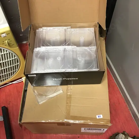 2  x Boxes of New Clear Plastic CD / Disc Cases