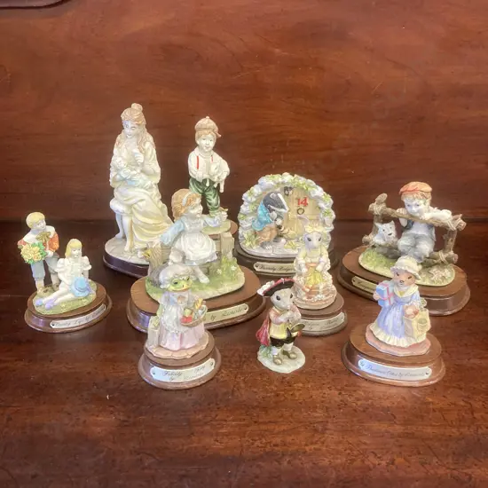 Lot of 10 Vintage Ornaments