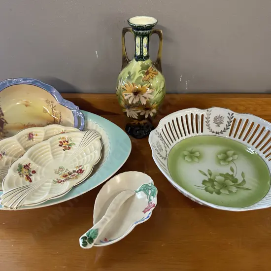 Selection of China Items Including Victorian, Staffordshire Etc