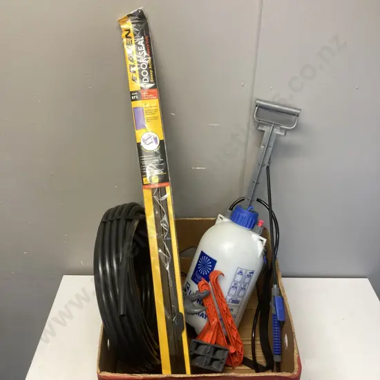 Box Lot Sprayer, Lead Hanger, Irrigation Hose Etc