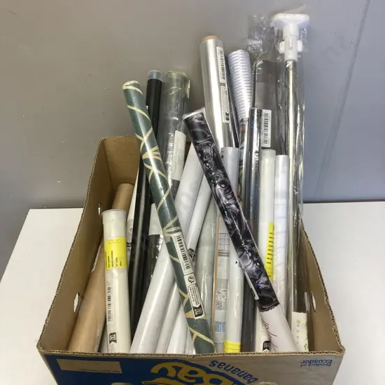 Box lot Posters, Tubes Etc