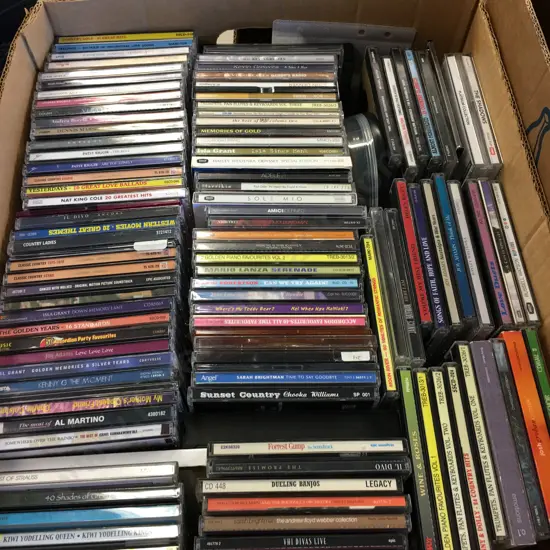 Box Of Assorted CDs