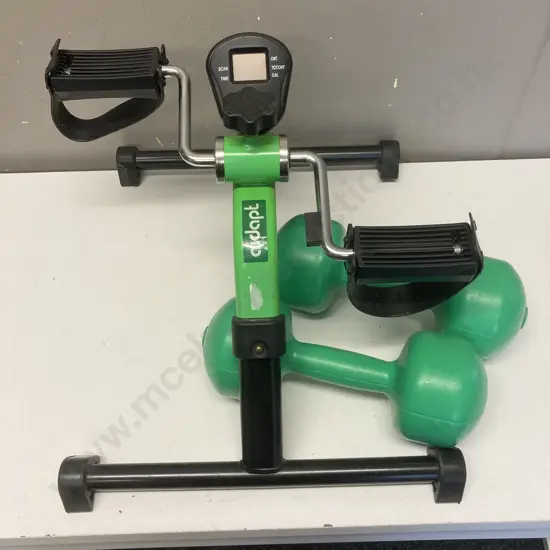 AIDAPT Armchair Exercycle & Pair of 4Kg Dumbells