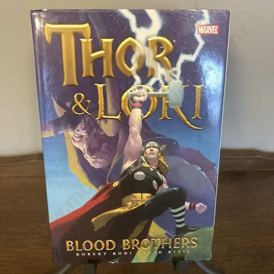 Thor & Loki Blood Brothers Robert Rodi / Esad Ribic 2010 First Edition First Print Hardcover (Looks Unread)