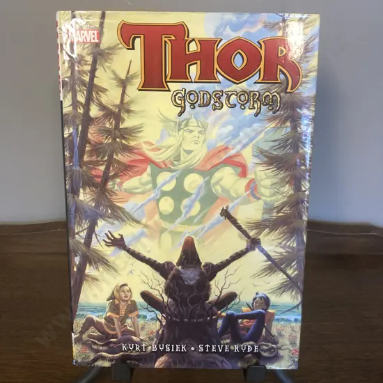 Thor Godstorm Kurt Busiek . Steve Rude 2010 First Edition First Print Hardcover (Looks Unread)
