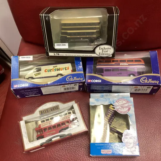 Lot of 5 Boxed Kids Toys & Plane