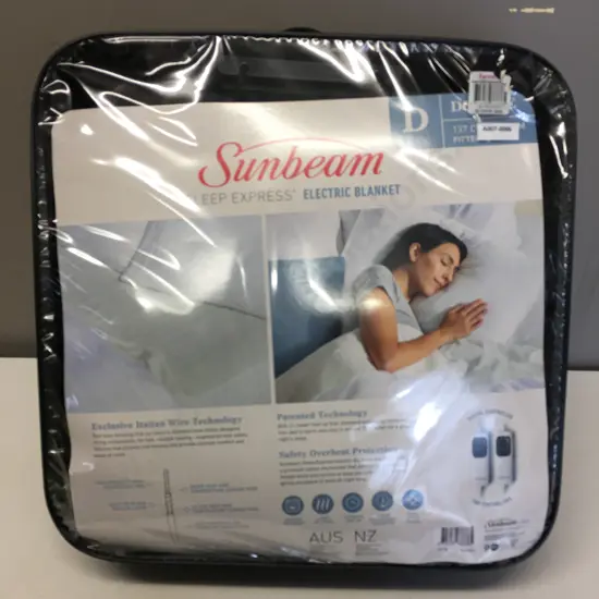 Sunbeam Sleep Express Electric Blanket - 137 x 190cm Fitted