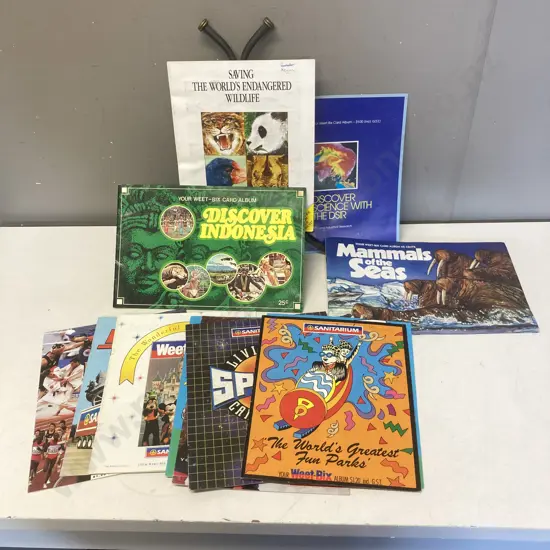 Vintage Sanitarium Weet-Bix Card Albums