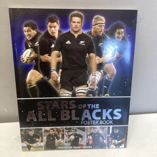 Rare 2011 Adidas Stars Of The All Blacks Poster Book