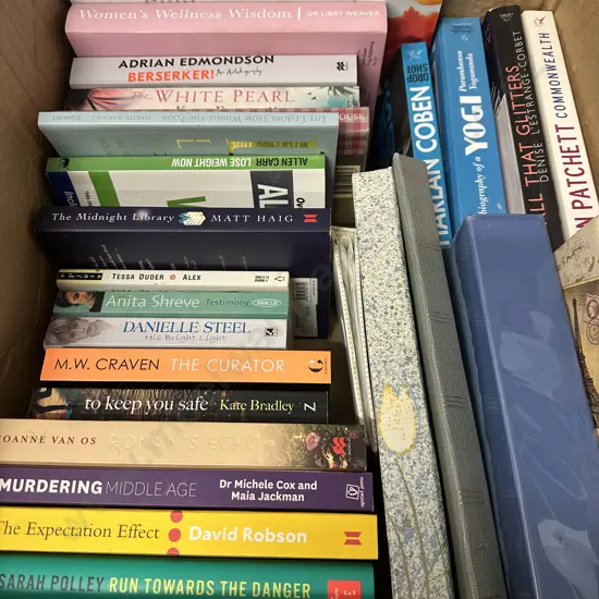 Box Of Assorted Books