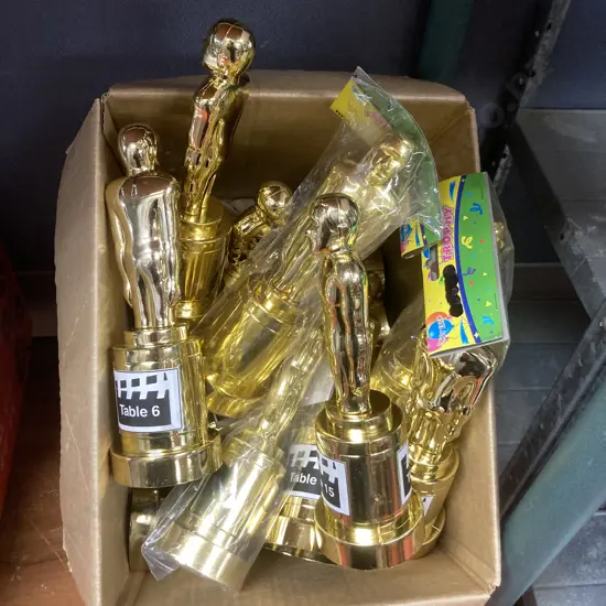 Box Lot "Academy Award" Type Table Numbers
