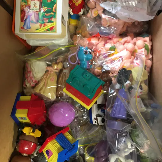 Box Lot Novelty Toys